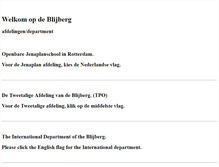 Tablet Screenshot of blijberg.nl